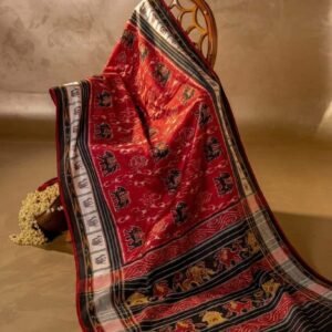Authentic Handloom Nuapatna Cotton Saree