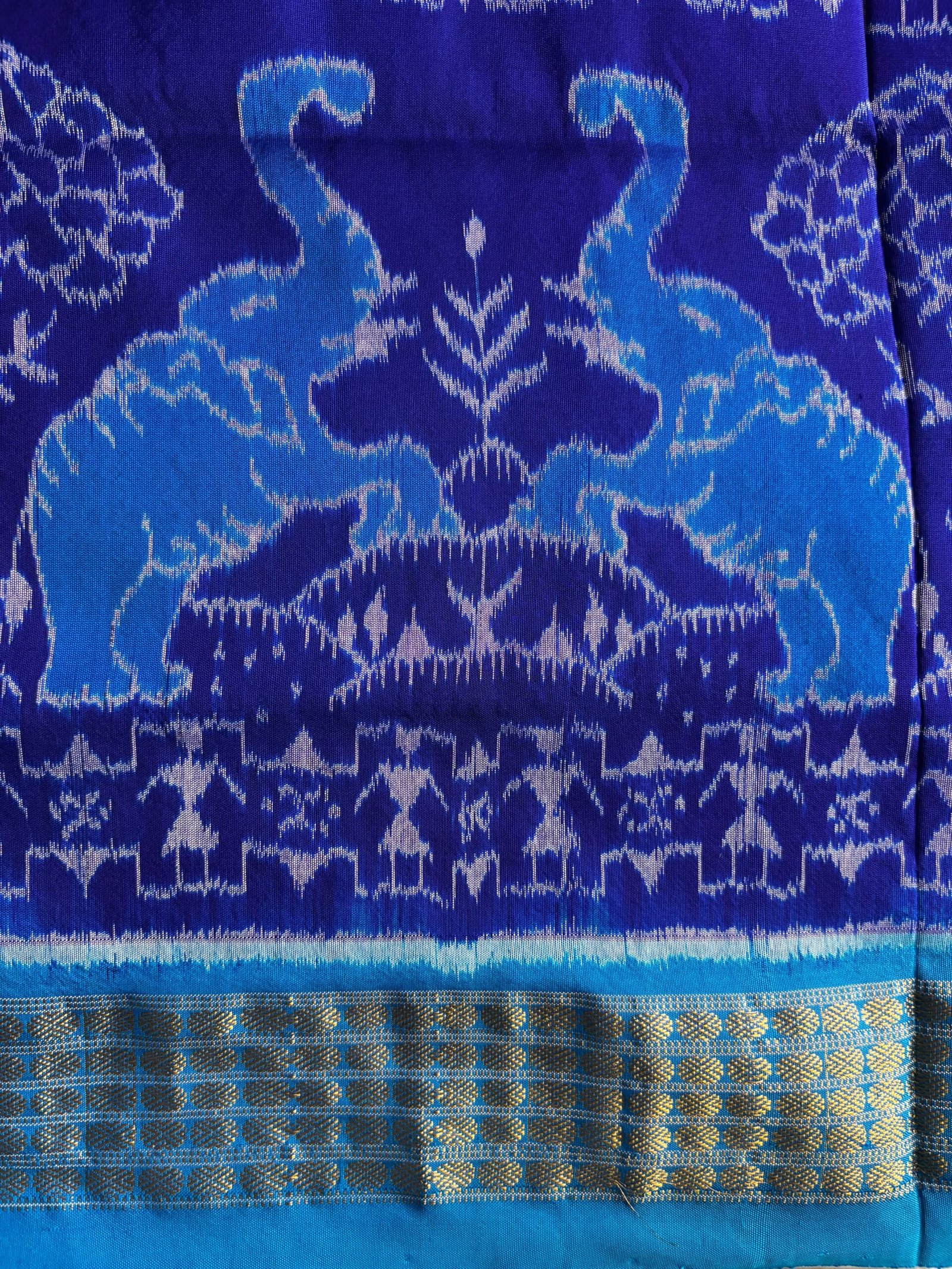 Half tissue sambalpuri saree
