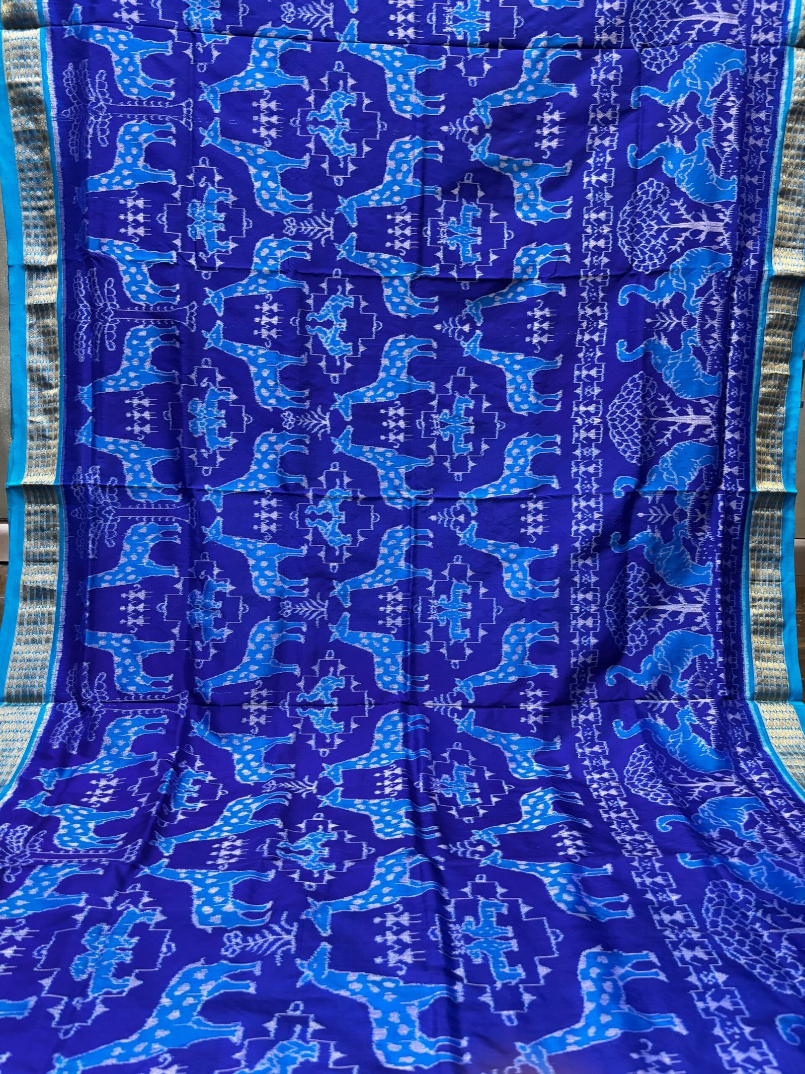 Half tissue sambalpuri saree