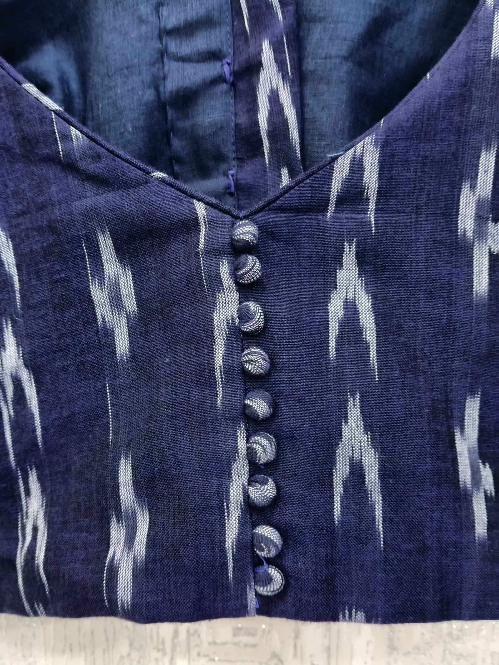 Ikkat blouse