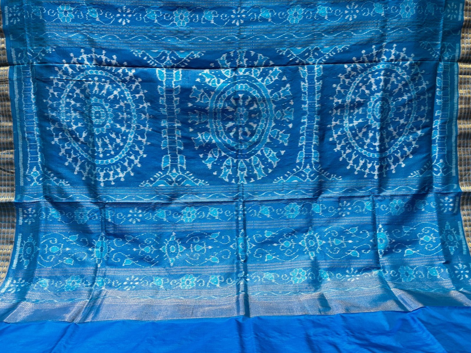 Half tissue sambalpuri saree