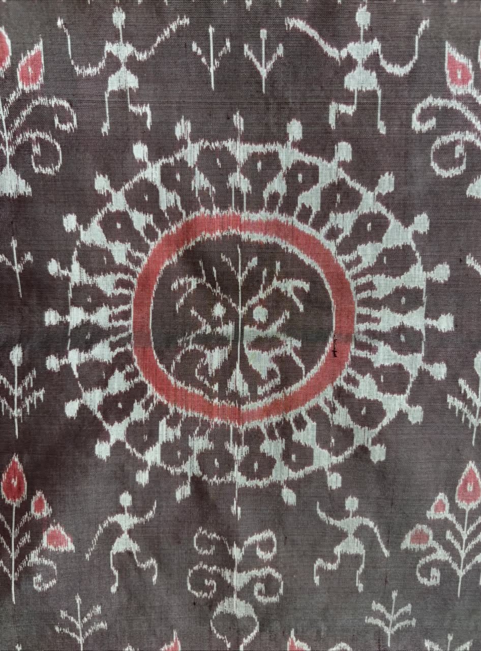 Half tissue sambalpuri saree
