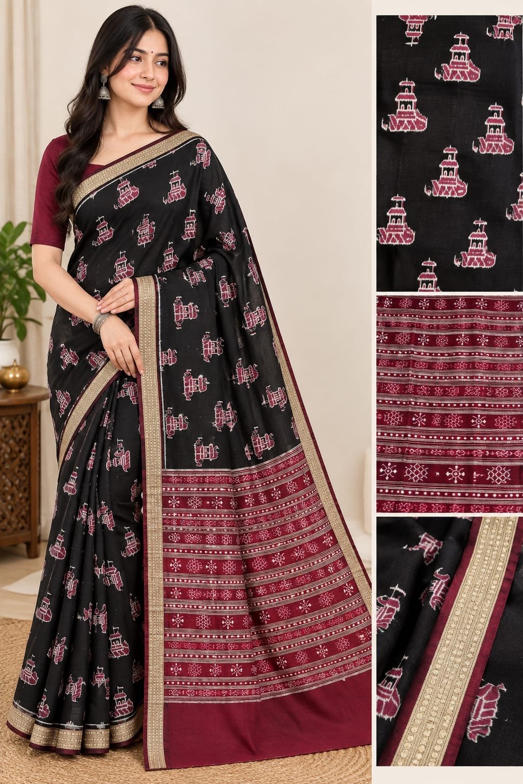 Pure Mulberry silk saree