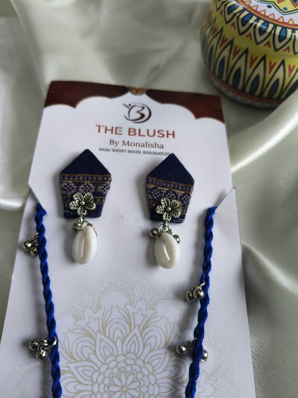 Sambalpuri Earring and Necklace sets