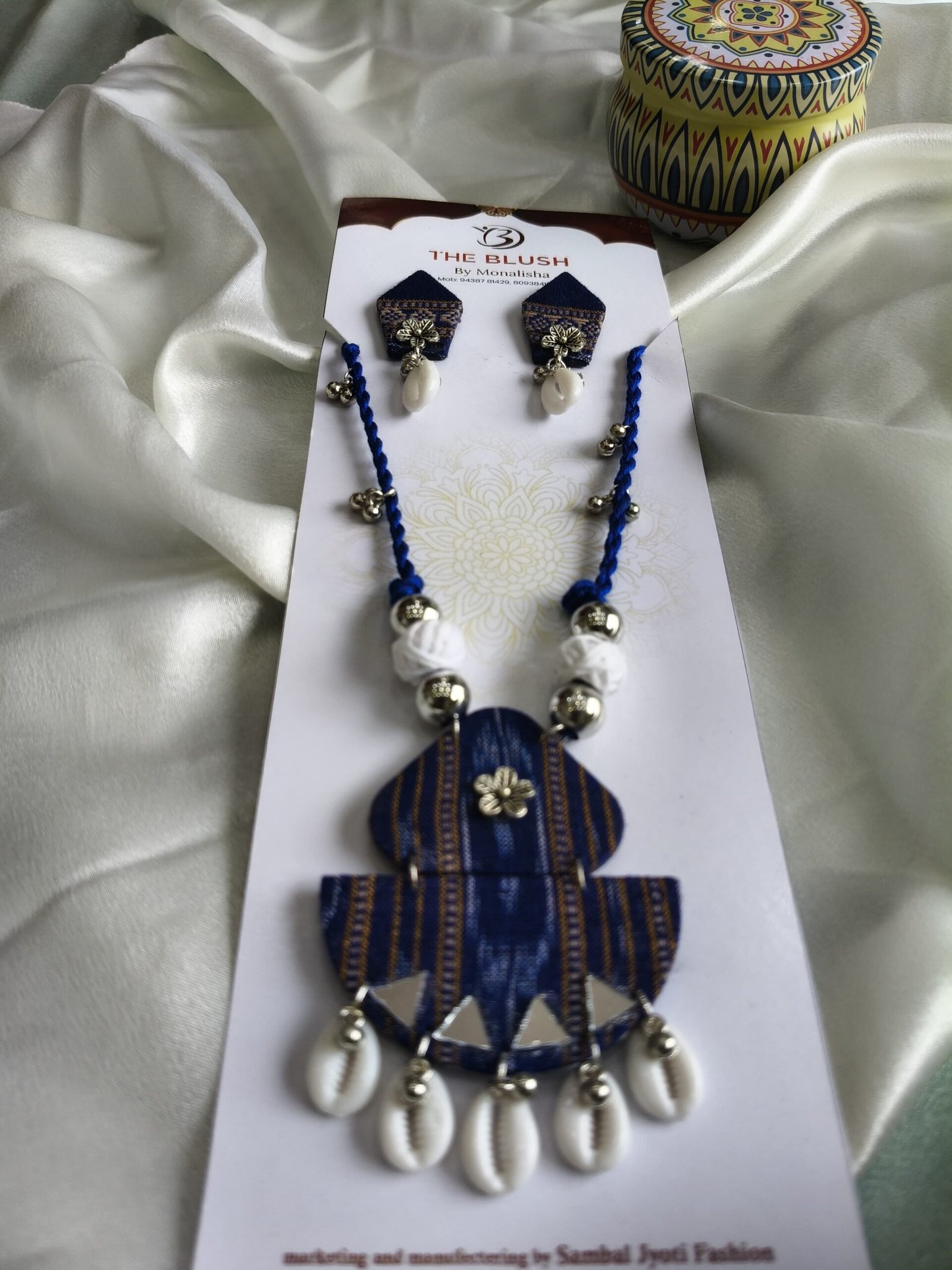 Sambalpuri Earring and Necklace sets